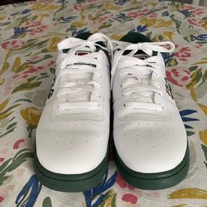 Men’s FILA sneakers.